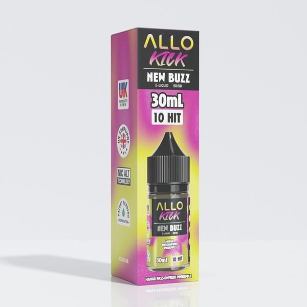 Allo-Kick-E-liquid-30ml-Mango-Passionfruit-Pineapplejpg - Element Vapor Australia