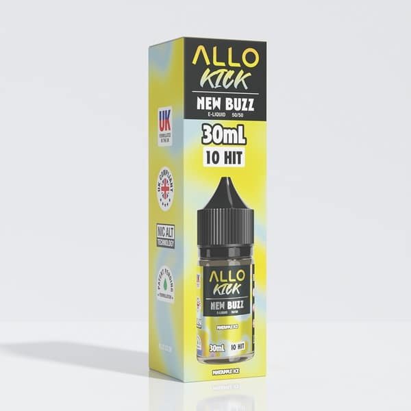Allo-Kick-E-liquid-30ml-Pineapple-Icejpg - Element Vapor Australia