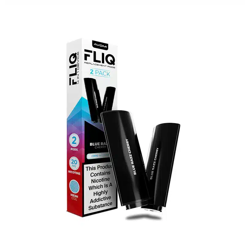 Avomi-FLIQ-Prefilled-Pods-Blue-Razz-Cherrywebp - Element Vapor Australia