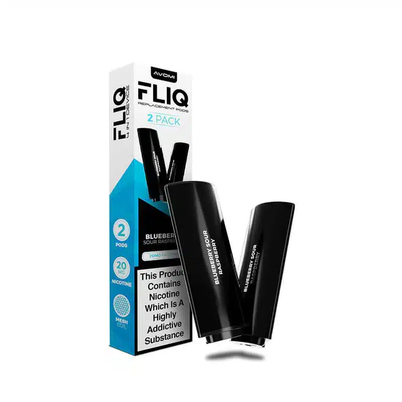 Avomi-FLIQ-Prefilled-Pods-Blueberry-Sour-Raspberrywebp - Element Vapor Australia