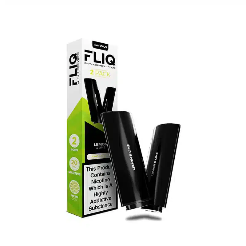 Avomi-FLIQ-Prefilled-Pods-Lemon-Limewebp - Element Vapor Australia