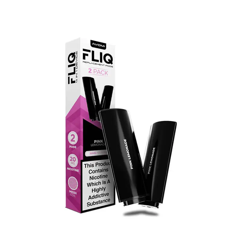 Avomi-FLIQ-Prefilled-Pods-Pink-Lemonadewebp - Element Vapor Australia