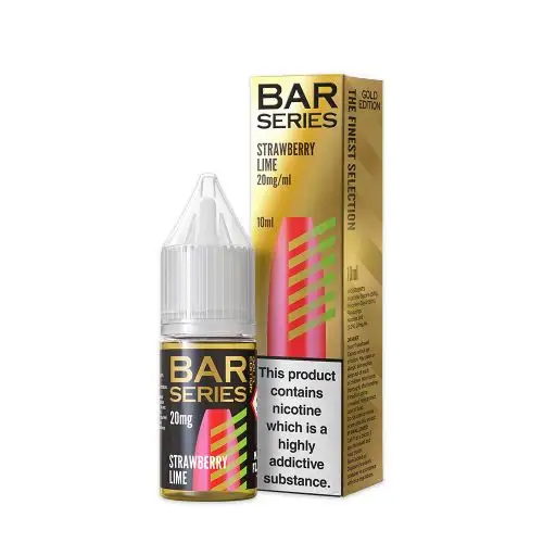Bar-Series-Gold-Edition-Nic-Salts-Strawberry-Limewebp - Element Vapor Australia