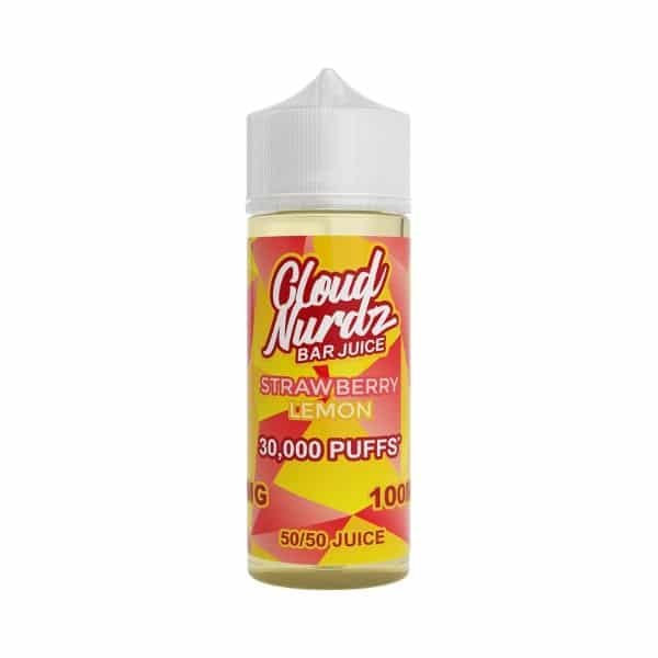 Cloud-Nurdz-Bar-Juice-E-liquid-100ml-Strawberry-Lemonjpeg - Element Vapor Australia