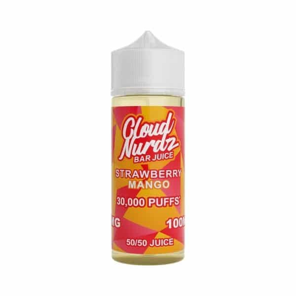 Cloud-Nurdz-Bar-Juice-E-liquid-100ml-Strawberry-Mangojpeg - Element Vapor Australia
