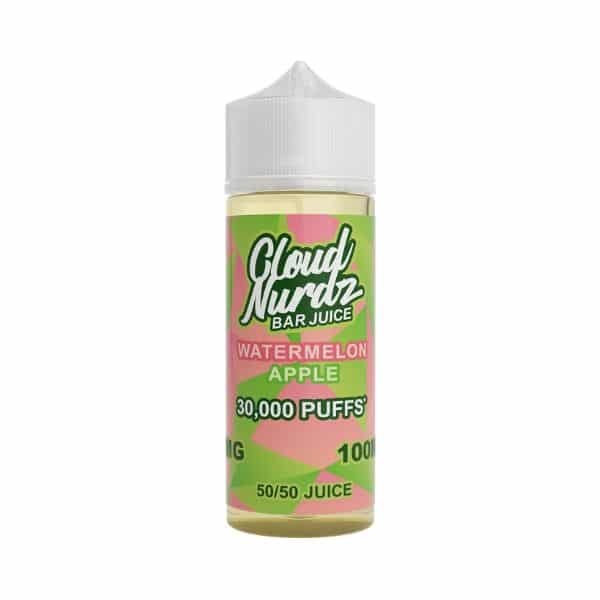 Cloud-Nurdz-Bar-Juice-E-liquid-100ml-Watermelon-Applejpeg - Element Vapor Australia