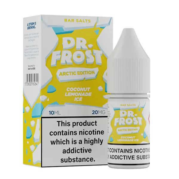 Dr-Frost-Arctic-Edition-Bar-Salts-Coconut-Lemonade-Icewebp - Element Vapor Australia