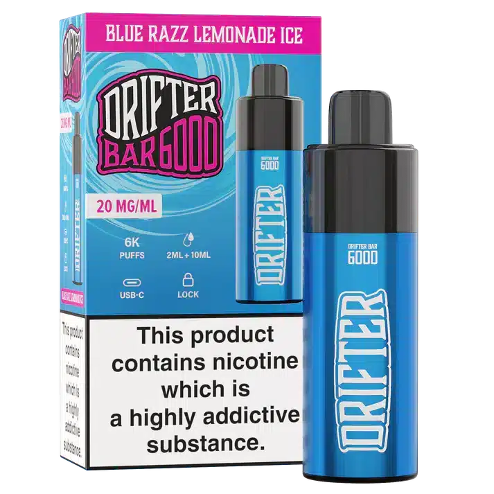 Drifter-Bar-6000-Disposable-Vape-Kit-Blue-Razz-Lemonade-Icewebp - Element Vapor Australia