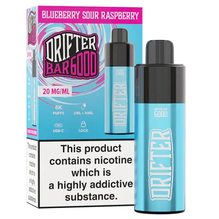 Drifter-Bar-6000-Disposable-Vape-Kit-Blueberry-Sour-Raspberrywebp - Element Vapor Australia