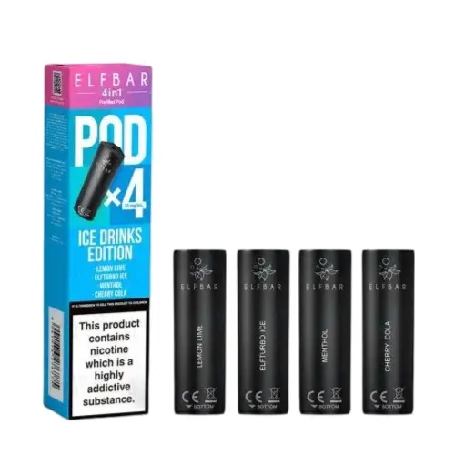 Elf-Bar-4-in-1-Multi-Flavour-Edition-Prefilled-Vape-Pods-Ice-Drinks-Editionwebp - Element Vapor Australia