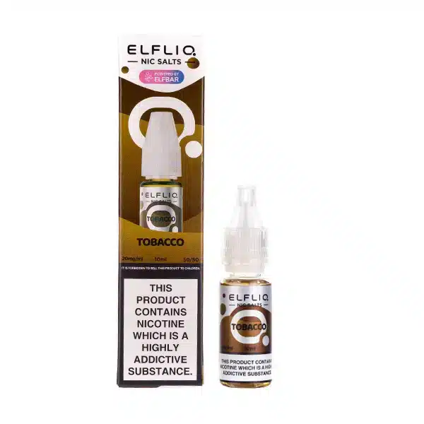 Elf-Bar-Elfliq-Nic-Salts-10ml-Tobaccowebp - Element Vapor Australia