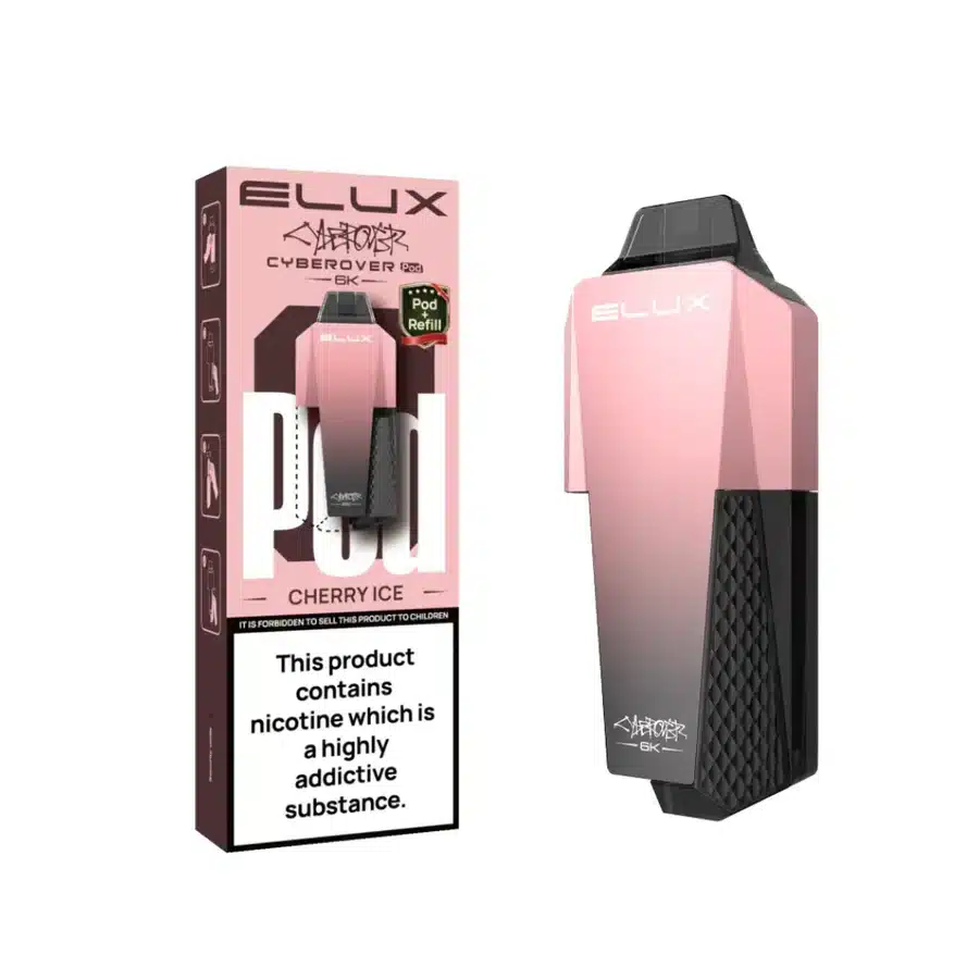Elux-Cyberover-6K-Refill-Pods-Cherry-Icewebp - Element Vapor Australia