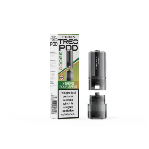 Feoba-Treo-33K-Refill-Pods-Xtreme-Sour-Applewebp - Element Vapor Australia