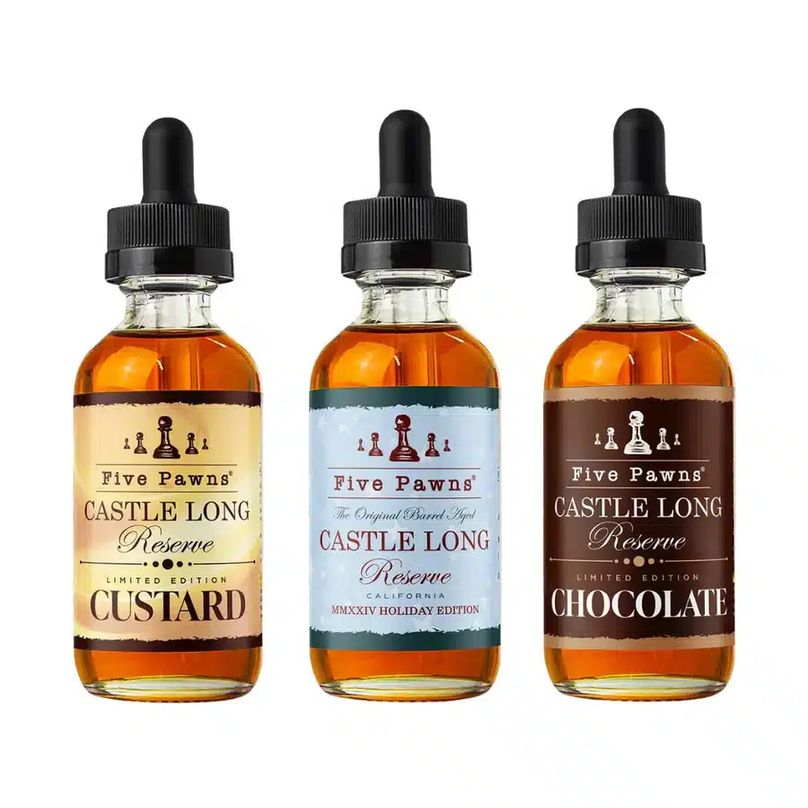Five-Pawns-Castle-Long-Reserve-50ml-Shortfill-E-liquidwebp - Element Vapor Australia