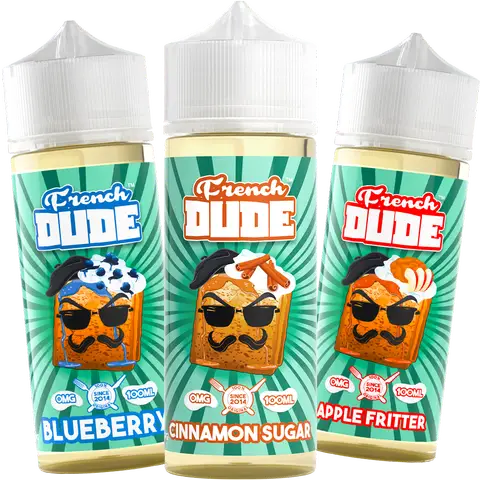 French-Dude-E-liquid-100ml-Shortfillwebp - Element Vapor Australia