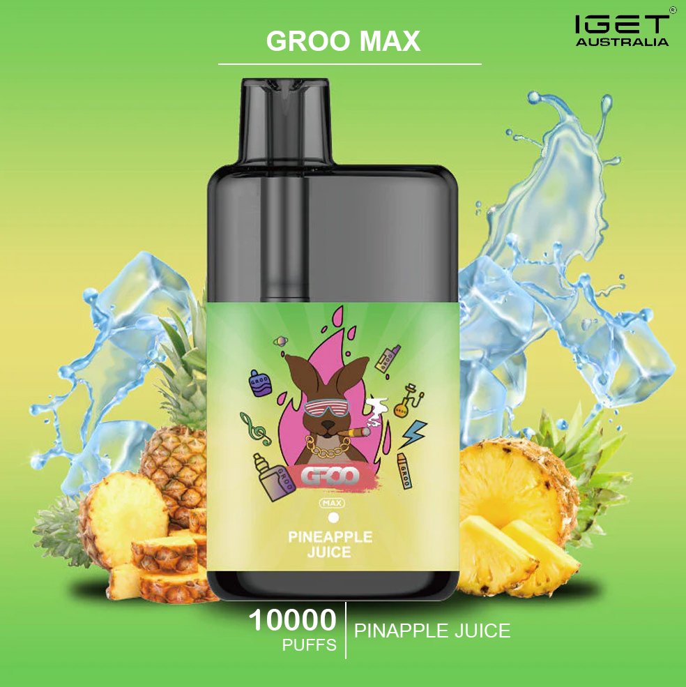 GROO-MAX-PINAPPLE-JUICEjpg - Element Vapor Australia