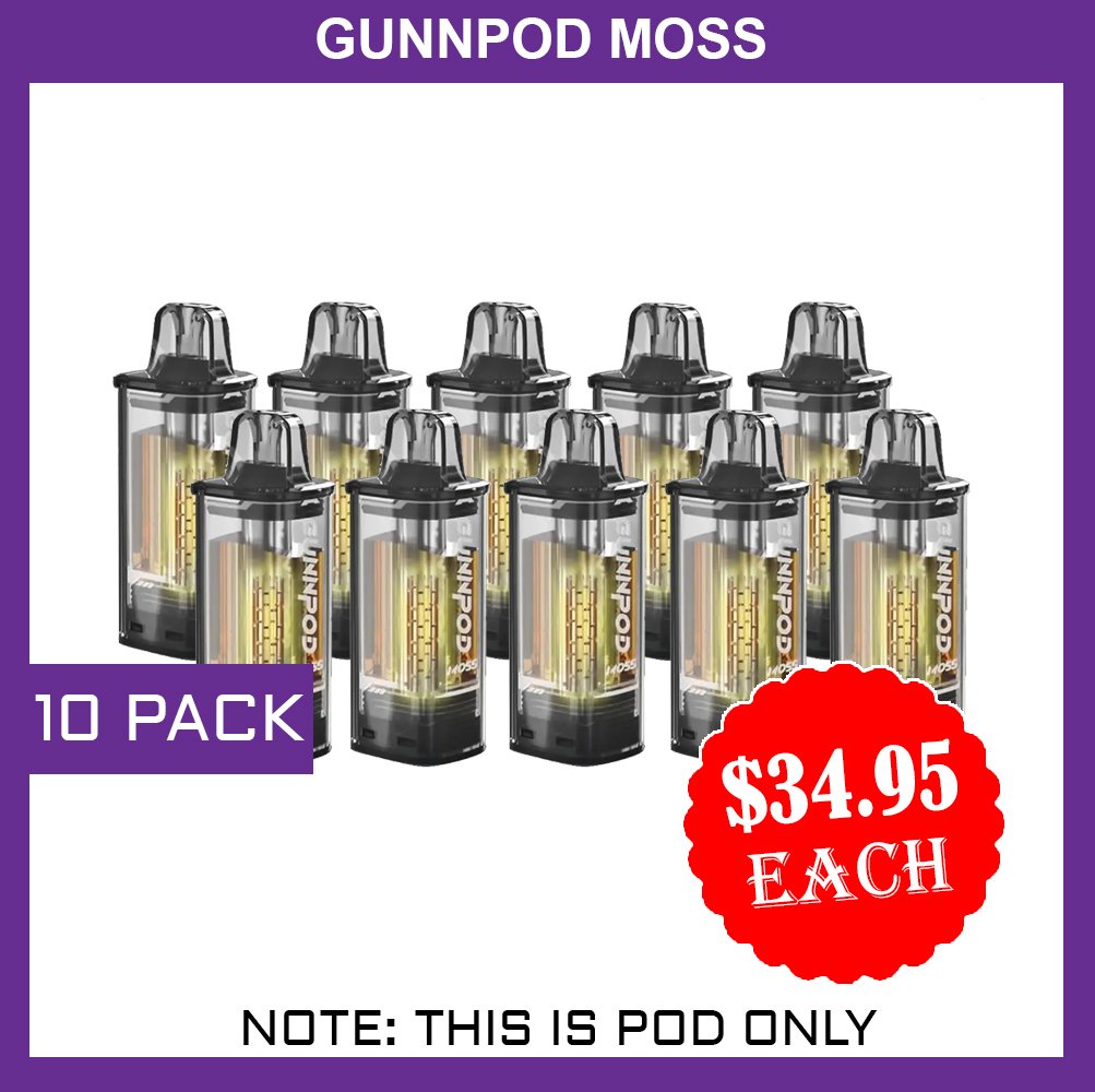 GUNNPOD-MOSS-10-PACKS-1jpg - Element Vapor Australia