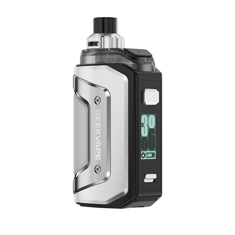 GeekVape-Aegis-Hero-5-Kit-Steel-Silverwebp - Element Vapor Australia
