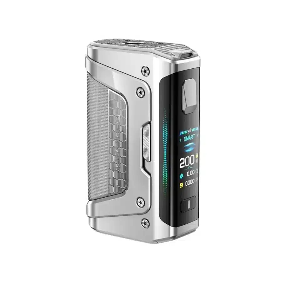 Geekvape-Aegis-Legend-5-Box-Mod-Frost-Silverwebp - Element Vapor Australia