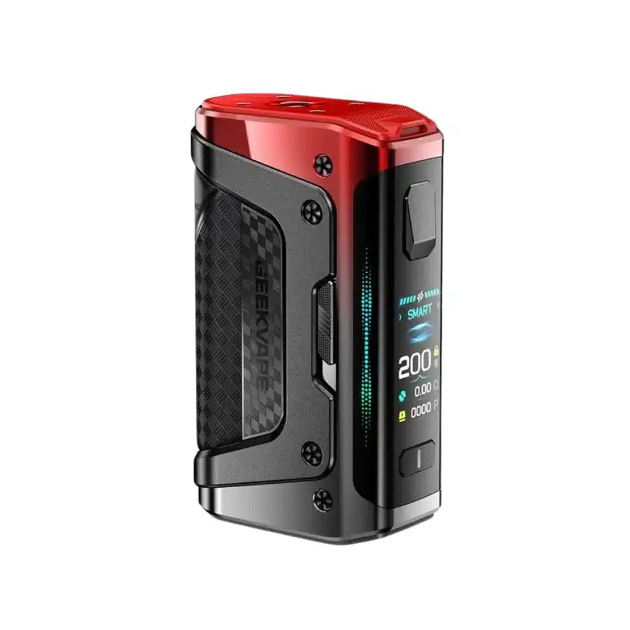 Geekvape-Aegis-Legend-5-Box-Mod-Turbo-Redwebp - Element Vapor Australia