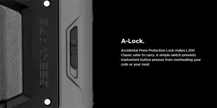 Geekvape-L200-Classic-Mod-A-Lock-Systemjpg - Element Vapor Australia