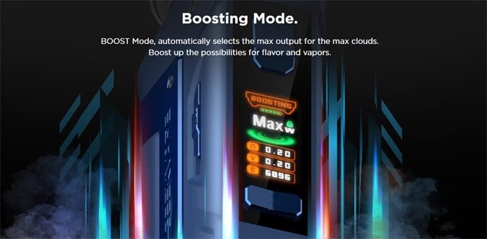 Geekvape-L200-Classic-Mod-Boosting-Modejpg - Element Vapor Australia