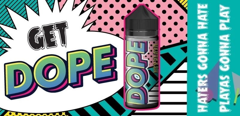 Get-Dope-Stay-Clean-E-liquid-100ml-by-Wick-Liquor-Dope-Bannerjpg - Element Vapor Australia