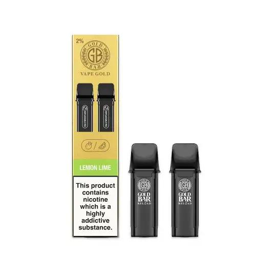 Gold-Bar-Reload-Prefilled-Pods-2PK-Lemon-Limewebp - Element Vapor Australia