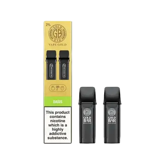 Gold-Bar-Reload-Prefilled-Pods-2PK-Oasiswebp - Element Vapor Australia