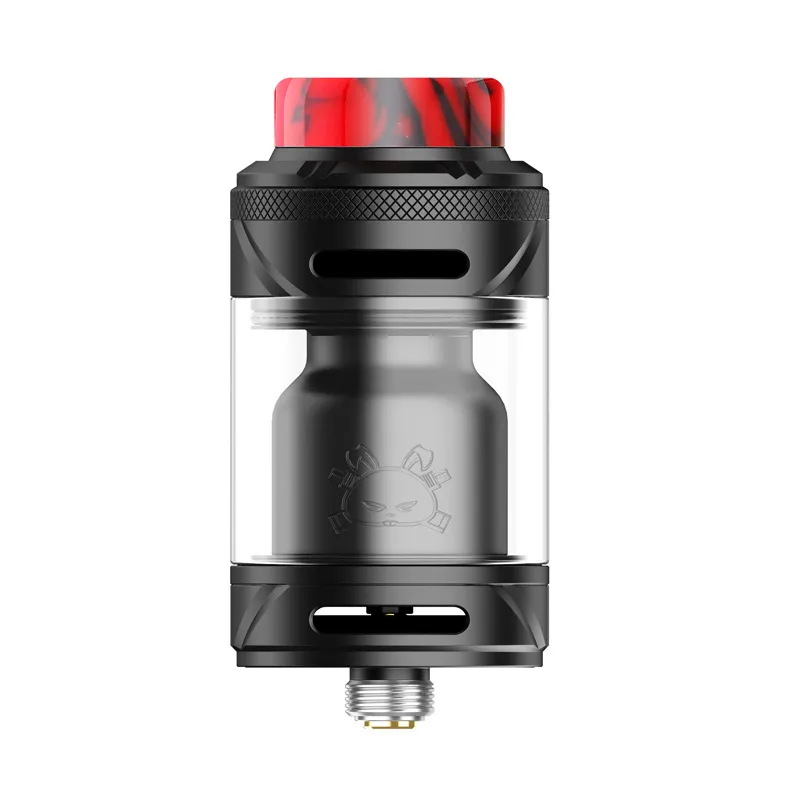 Hellvape-Fat-Rabbit-2-Solo-RTA-Matte-Full-Blackwebp - Element Vapor Australia