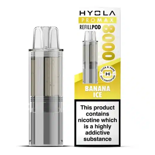 Hyola-Pro-Max-8000-Prefilled-Pods-Banana-Icewebp - Element Vapor Australia