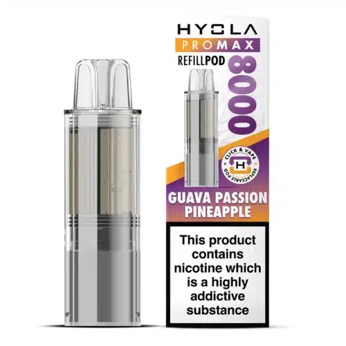 Hyola-Pro-Max-8000-Prefilled-Pods-Guava-Passion-Pineapplewebp - Element Vapor Australia
