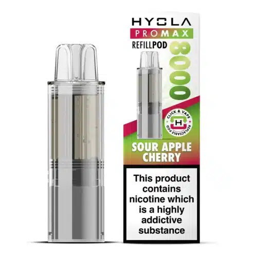 Hyola-Pro-Max-8000-Prefilled-Pods-Sour-Apple-Cherrywebp - Element Vapor Australia