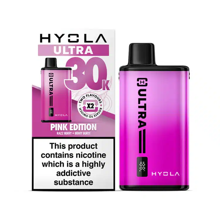 Hyola-Ultra-30K-Prefilled-Kit-Pink-Editionwebp - Element Vapor Australia