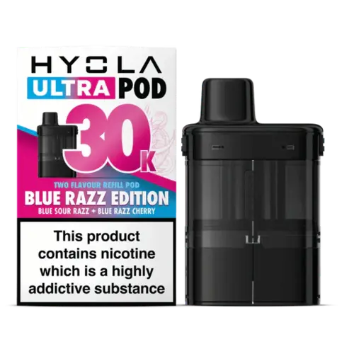 Hyola-Ultra-30K-Prefilled-Pods-Blue-Razz-Editionwebp - Element Vapor Australia