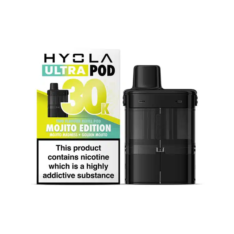 Hyola-Ultra-30K-Prefilled-Pods-Mojito-Editionwebp - Element Vapor Australia