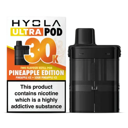 Hyola-Ultra-30K-Prefilled-Pods-Pineapple-Editionwebp - Element Vapor Australia