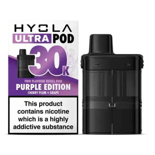 Hyola-Ultra-30K-Prefilled-Pods-Purple-Editionwebp - Element Vapor Australia