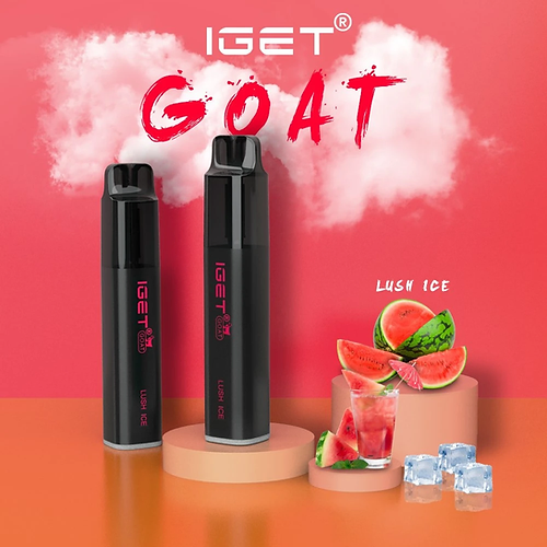 IGET-GOAT-LUSH-ICE--5000-PUFFSpng - Element Vapor Australia