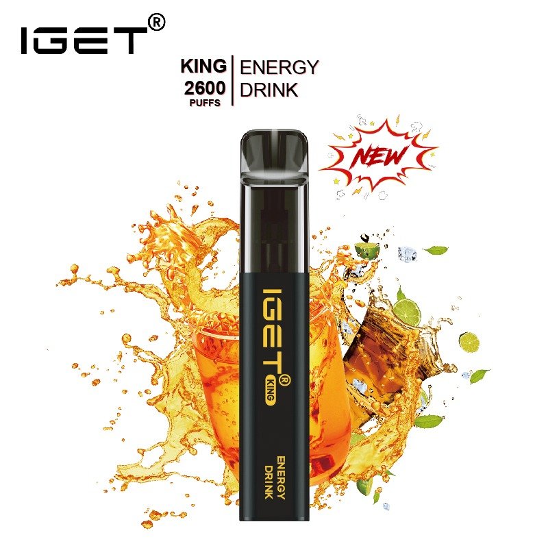 IGET-KING-ENERGY-DRINK-2600-PUFFSjpeg - Element Vapor Australia