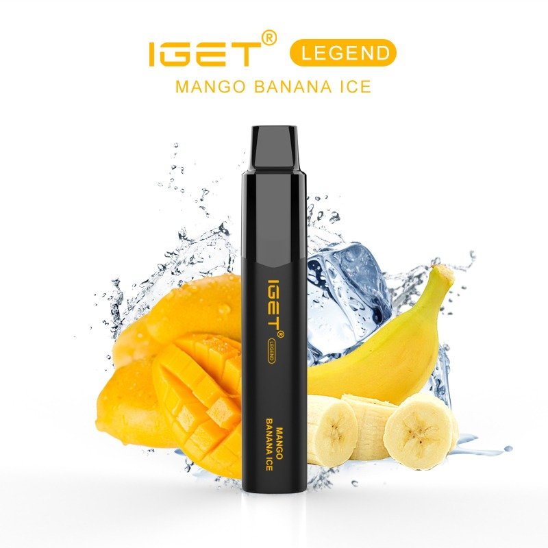 IGET-LEGEND-4000--MANGO-BANANA-ICEjpeg - Element Vapor Australia