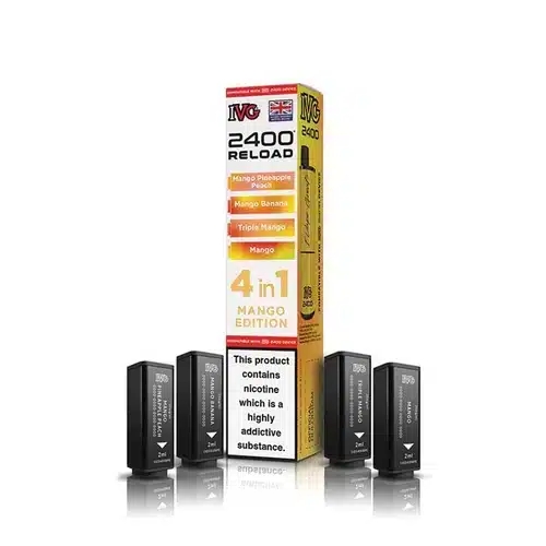 IVG-2400-Reload-4-in-1-Prefilled-Pods-Mango-Editionwebp - Element Vapor Australia