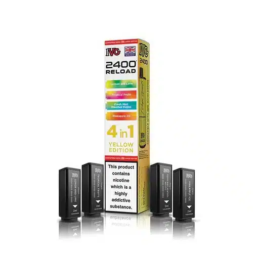 IVG-2400-Reload-4-in-1-Prefilled-Pods-Yellow-Editionwebp - Element Vapor Australia