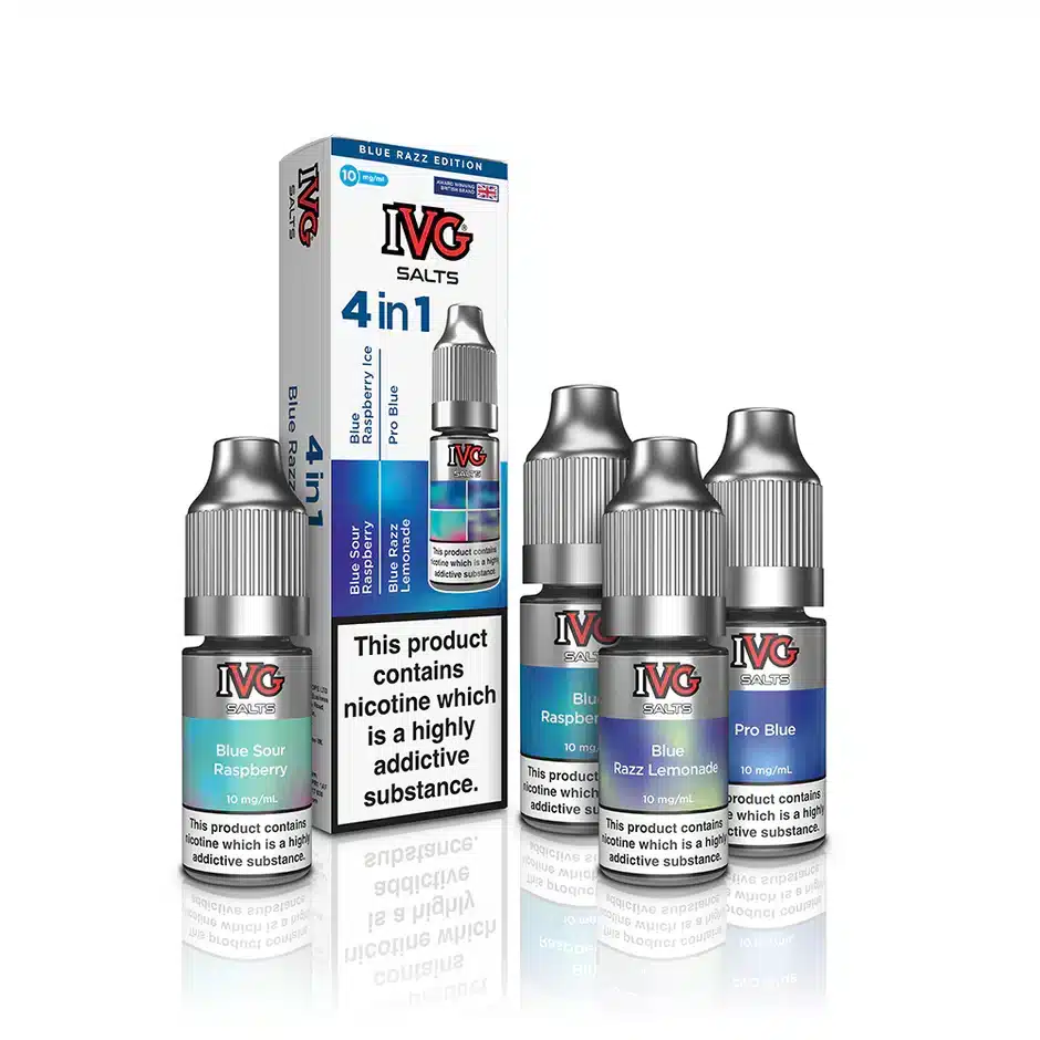 IVG-4-in-1-Nic-Salts-Blue-Razz-Editionwebp - Element Vapor Australia
