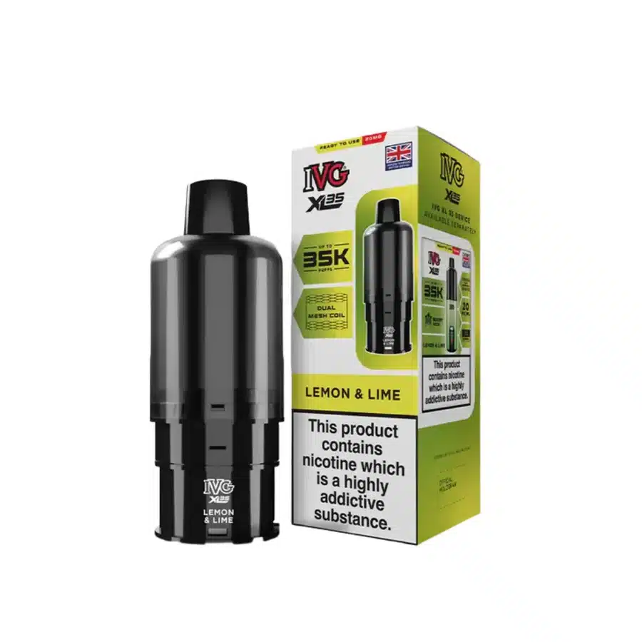 IVG-XL-35K-Prefilled-Pods-Lemon-Limewebp - Element Vapor Australia