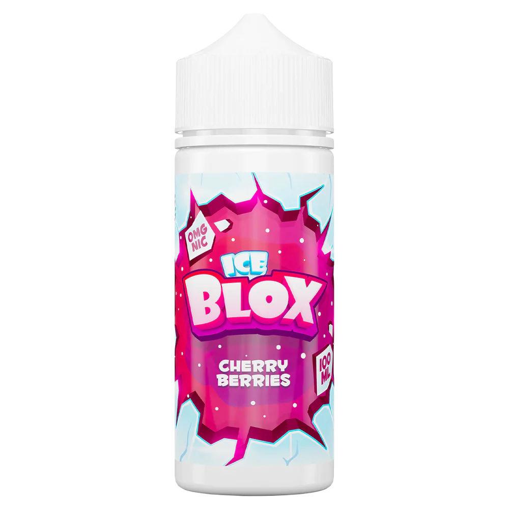 Ice-Blox-E-liquid-100ml-Shortfill-Cherry-Berrieswebp - Element Vapor Australia
