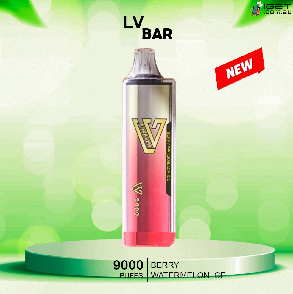 LV-BAR-BERRY-WATERMELON-ICE-9000-PUFFSjpg - Element Vapor Australia