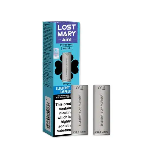 Lost-Mary-4-in-1-Replacement-Prefilled-Pods-Blueberry-Sour-Raspberrywebp - Element Vapor Australia