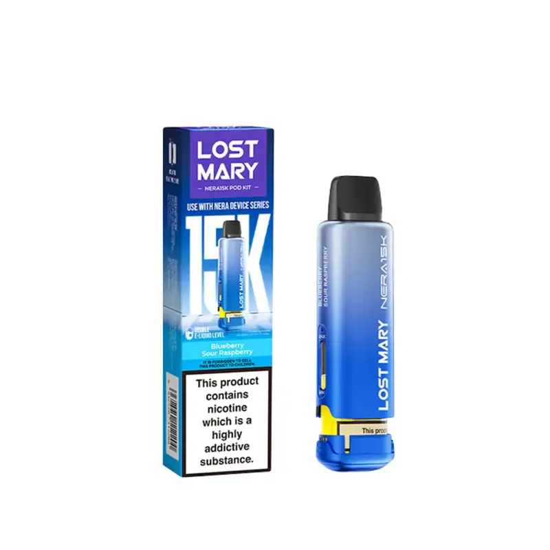 Lost-Mary-Nera-15K-Replacement-Prefilled-Pod-Blueberry-Sour-Raspberrywebp - Element Vapor Australia