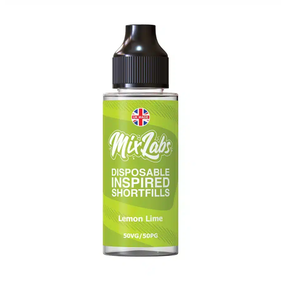 Mix-Labs-Disposable-Inspired-Shortfills-100ml-E-liquid-Lemon-Limewebp - Element Vapor Australia